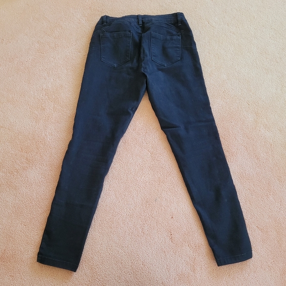 SUKO JEANS Black Studded High Rise Denim Jeans - Picture 2 of 6